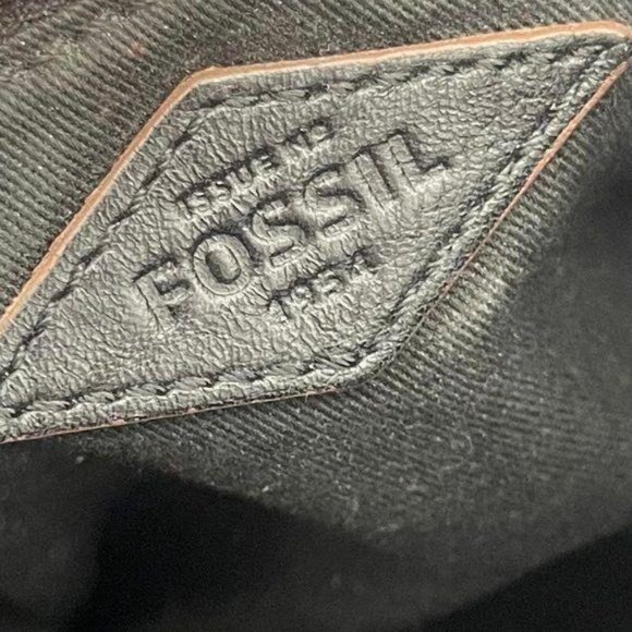 Fossil Black Soft Leather Hobo Medium Shoulder Bag - Picture 7 of 12